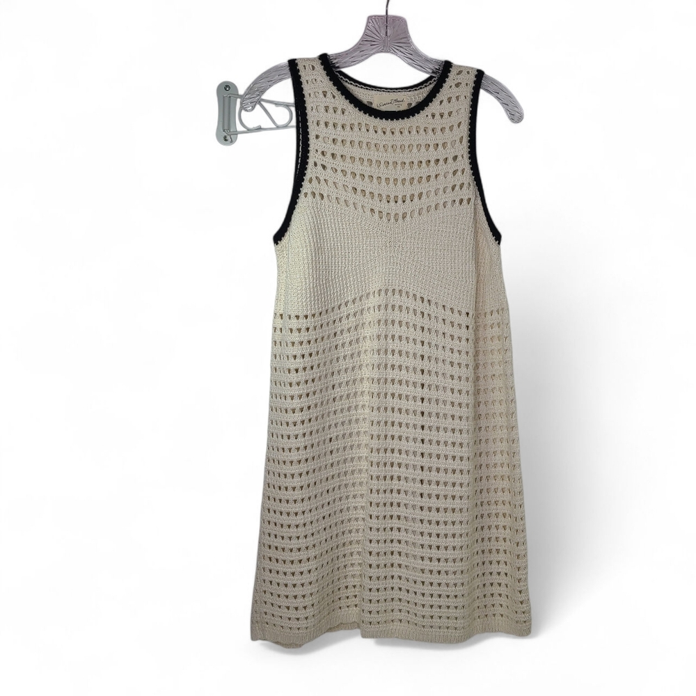 Universal Thread Crochet Openwork Knit Sleeveless… - image 3